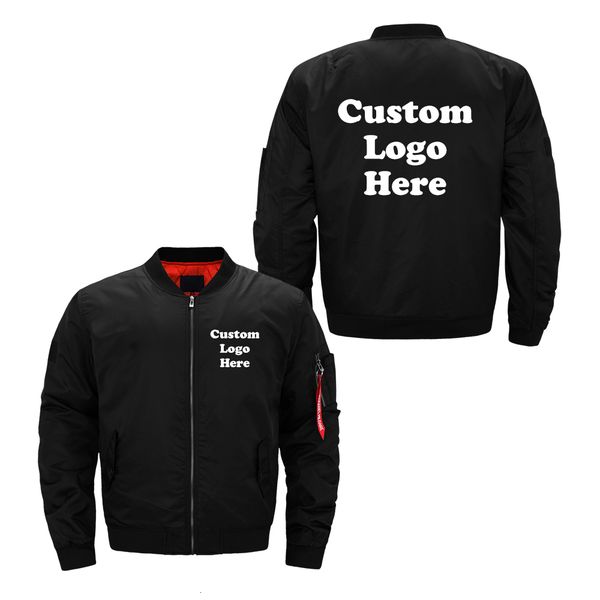 us size custom logo design men flying jacket diy printing zipper coat thicken jacket outerwear ly191206, Black;brown
us size custom logo design men flying jacket diy printing zipper coat thicken jacket outerwear ly191206, Black;brown