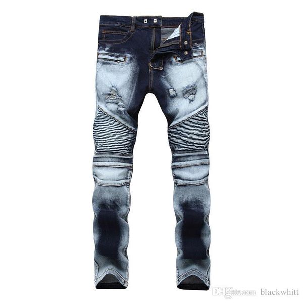2019 men women slim stretch jeans hit the zipper hole bicolor mill white trousers mens denim pants hip hop men jeans, Blue
2019 men women slim stretch jeans hit the zipper hole bicolor mill white trousers mens denim pants hip hop men jeans, Blue