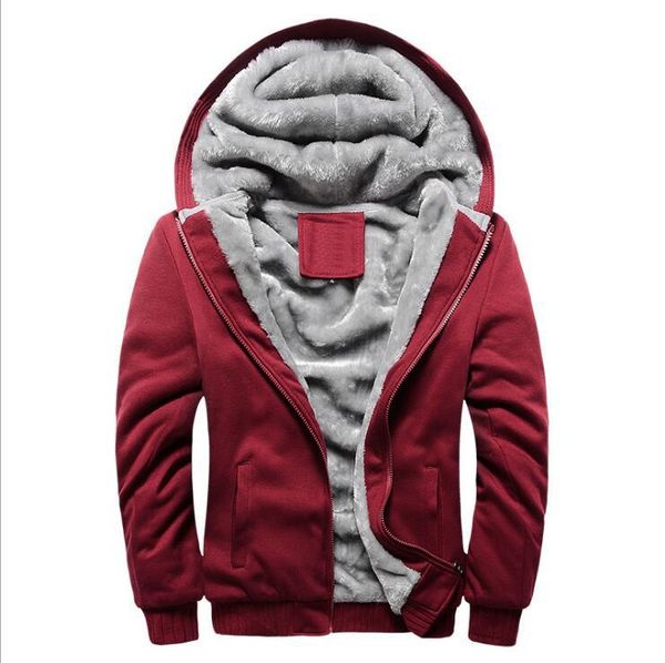 yzbzjc hoodies men winter jacket thick men's hooded sweatshirt male warm fur liner sportswear tracksuits mens coat clothes, Black;brown
yzbzjc hoodies men winter jacket thick men's hooded sweatshirt male warm fur liner sportswear tracksuits mens coat clothes, Black;brown
