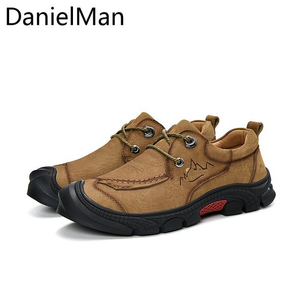 danielman men genuine leather casual sneakers breathable outdoor wading male men shoes walking hiking footwear loafers, Black
danielman men genuine leather casual sneakers breathable outdoor wading male men shoes walking hiking footwear loafers, Black