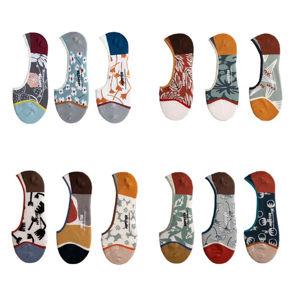 3 pairs/set gothic women socks 100 cotton no show boat socks women floral streetwear size 35-39 dropship suppliers, Black;white
3 pairs/set gothic women socks 100 cotton no show boat socks women floral streetwear size 35-39 dropship suppliers, Black;white