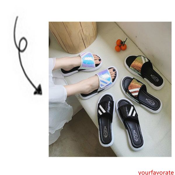 sandals and slippers female summer wear 2019 new wild purple sequins slippers female students casual beach shoes
sandals and slippers female summer wear 2019 new wild purple sequins slippers female students casual beach shoes