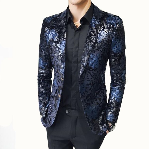 new fashion floral men's clothing slim fit suit new printed men's costume asian size 5xl business casual temperament suit, White;black
new fashion floral men's clothing slim fit suit new printed men's costume asian size 5xl business casual temperament suit, White;black