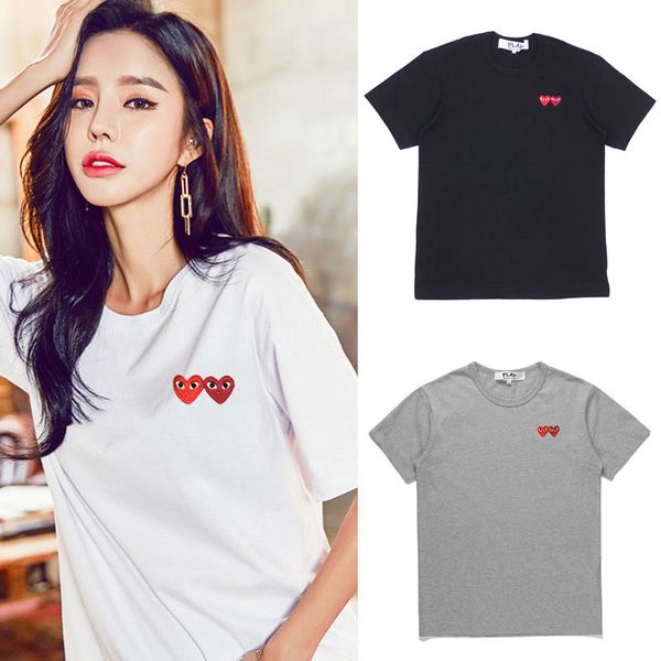 Прилив дизайнер двойной красное сердце вышивка футболка мода мужская футболка европейский американский популярные хлопчатобумажная рубашка мужчины женщины роскошные тройники 18 цветов
Прилив дизайнер двойной красное сердце вышивка футболка мода мужская футболка европейский американский популярные хлопчатобумажная рубашка мужчины женщины роскошные тройники 18 цветов
