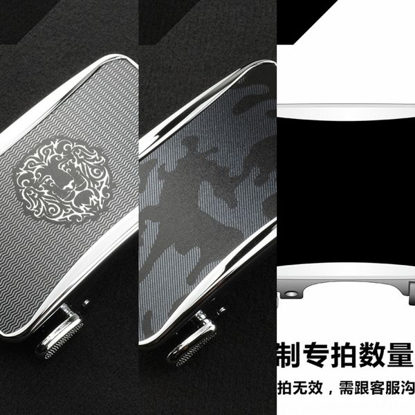 metal head accessory belt production men's inner wear alloy belt automatic buckle casting waist accessories, Slivery;black 
metal head accessory belt production men's inner wear alloy belt automatic buckle casting waist accessories, Slivery;black