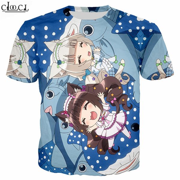 2020 New Style Anime Game Nekopara T Shirt Men Women 3D Print Cartoon Girls Chocolat Vanilla Short Sleeve Plus Size Tee Tops
2020 New Style Anime Game Nekopara T Shirt Men Women 3D Print Cartoon Girls Chocolat Vanilla Short Sleeve Plus Size Tee Tops