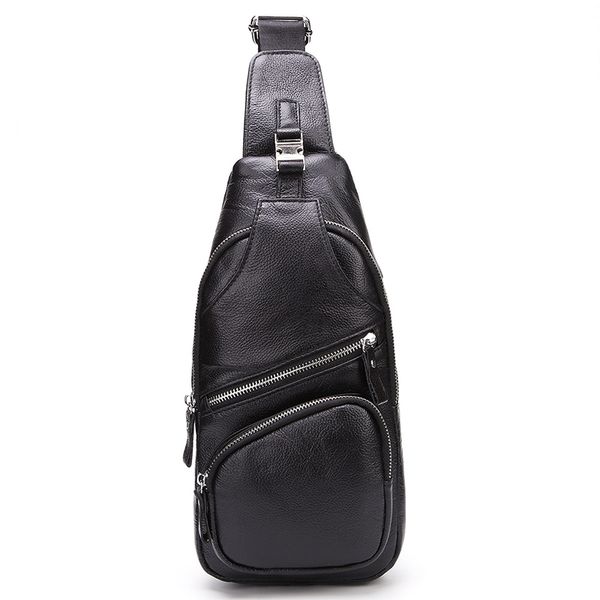 enuine leather men one shoulder rucksack natural skin travel fashion knapsack sling bag chest daypack backpack
enuine leather men one shoulder rucksack natural skin travel fashion knapsack sling bag chest daypack backpack