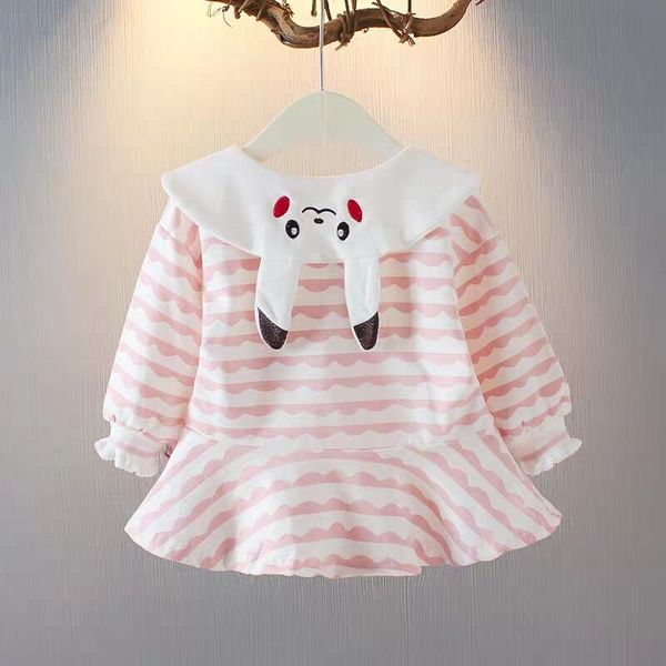 2020 spring baby girls long sleeve lapel collar cartoon bee striped cotton casual pleated tutu children kids dress vestidos, Red;yellow
2020 spring baby girls long sleeve lapel collar cartoon bee striped cotton casual pleated tutu children kids dress vestidos, Red;yellow