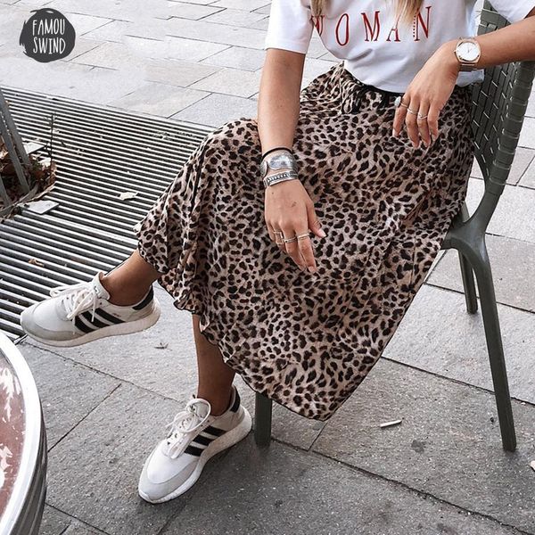 vintage skirt print pleated skirts women punk rock korean leopard streetwear drawstring elastic waist ladies midi skirt, Black 
vintage skirt print pleated skirts women punk rock korean leopard streetwear drawstring elastic waist ladies midi skirt, Black