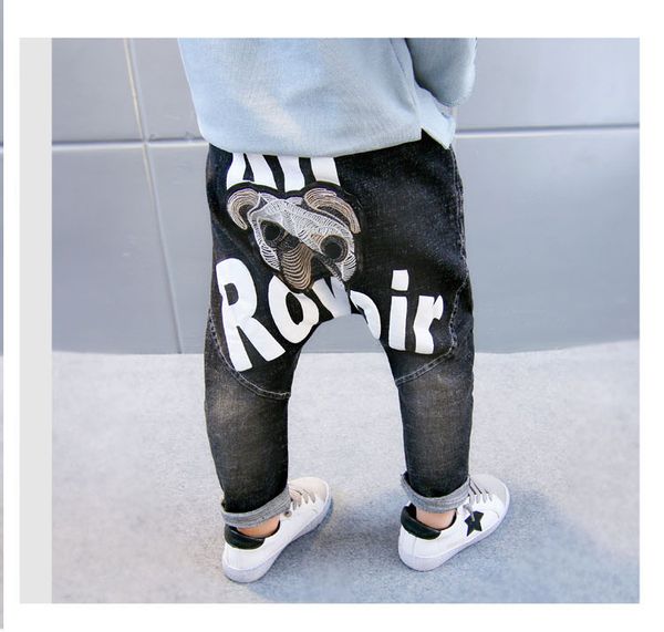 2019 new autumn boys jeans cartoon dog hip-hop pants toddler girl jeans kids jeans teenage boys clothing girls denim trousers, Blue
2019 new autumn boys jeans cartoon dog hip-hop pants toddler girl jeans kids jeans teenage boys clothing girls denim trousers, Blue