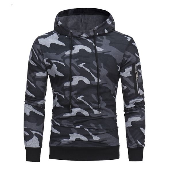 new men clothing camouflage hoodies spring autumn pullovers male fashionable sweatshirts with pocket, Black
new men clothing camouflage hoodies spring autumn pullovers male fashionable sweatshirts with pocket, Black