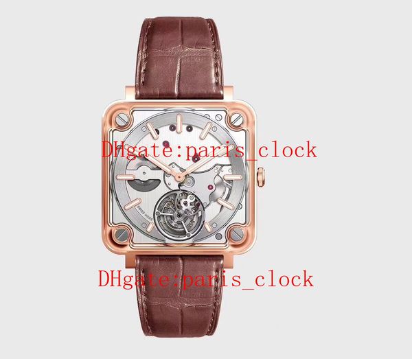 sf 7500 automatic winding mechanical movement rose gold shell brown strap hour hand and minute hand, 6 o'clock position of flying tourb, Slivery;brown
sf 7500 automatic winding mechanical movement rose gold shell brown strap hour hand and minute hand, 6 o'clock position of flying tourb, Slivery;brown