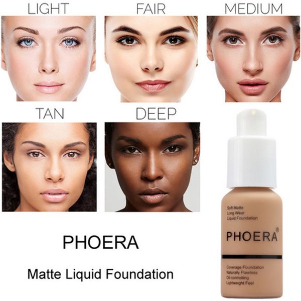 phoera matte liquid foundation makeup full coverage flawless long wear soft matte oil control 10 colors foundation
phoera matte liquid foundation makeup full coverage flawless long wear soft matte oil control 10 colors foundation