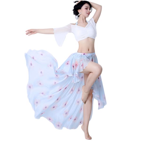 women dancing irregular bellydance dress belly dance costume high waist maxi skirts summer latin performance dancewear clothes, Black;red
women dancing irregular bellydance dress belly dance costume high waist maxi skirts summer latin performance dancewear clothes, Black;red