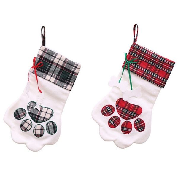 dog paw's pet plaid animal shape christmas stocking candy gifts bag christmas tree decoration christmas decorations
dog paw's pet plaid animal shape christmas stocking candy gifts bag christmas tree decoration christmas decorations