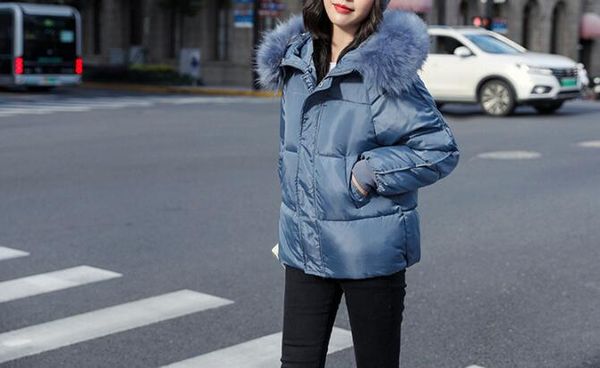 2020 winter hooded parkas women big fake fur down cotton jacket coat ladies warm loose cotton padded coats female short overcoat, Black
2020 winter hooded parkas women big fake fur down cotton jacket coat ladies warm loose cotton padded coats female short overcoat, Black