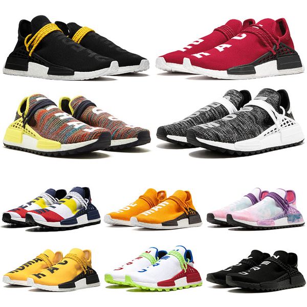 36-47 ADDS Pharrell Williams Human Race Hu Trail Fashion Trainers Mens Womens Shoes Red White Nerd triple black Solar Pack Sport Shoes
36-47 ADDS Pharrell Williams Human Race Hu Trail Fashion Trainers Mens Womens Shoes Red White Nerd triple black Solar Pack Sport Shoes
