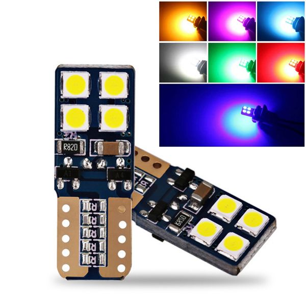 2pcs t10 canbus light w5w 194 led error light bulbs for car wedge side door interior reading lamp white blue pink red
2pcs t10 canbus light w5w 194 led error light bulbs for car wedge side door interior reading lamp white blue pink red
