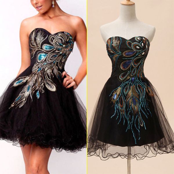 in stock homecoming dresses crystal sweetheart short prom dress embroidery lace up back cocktail 2019 peacock dress sd039, White;black
in stock homecoming dresses crystal sweetheart short prom dress embroidery lace up back cocktail 2019 peacock dress sd039, White;black