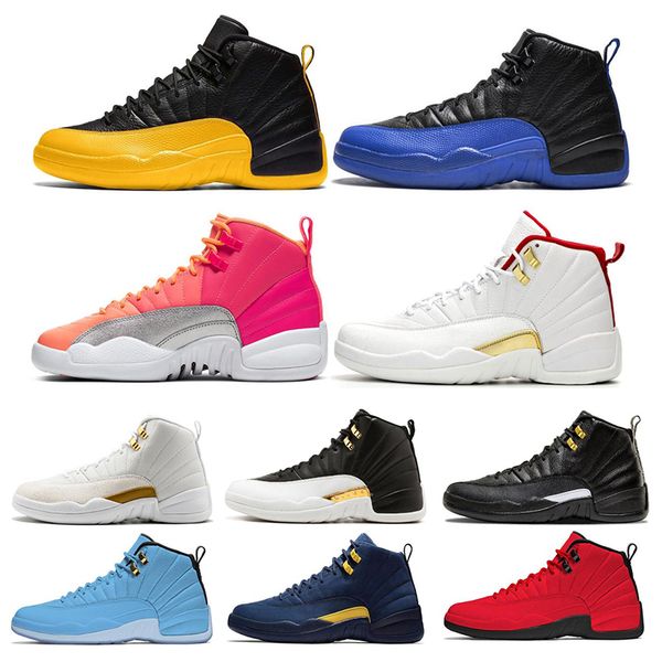 12 12s mens basketball shoes game royal gym red punch university gold men sport sneakers us 7-13
12 12s mens basketball shoes game royal gym red punch university gold men sport sneakers us 7-13