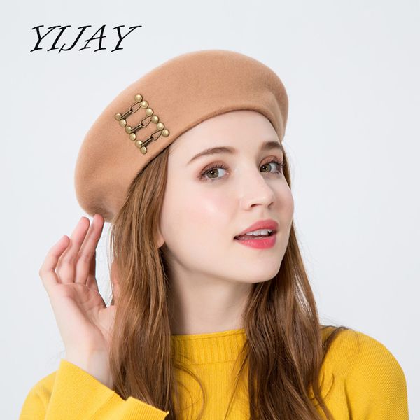 yijay 2020 fashion new women 100% wool solid color beret female bonnet caps winter all matched wall walking hat cap, Blue;gray
yijay 2020 fashion new women 100% wool solid color beret female bonnet caps winter all matched wall walking hat cap, Blue;gray