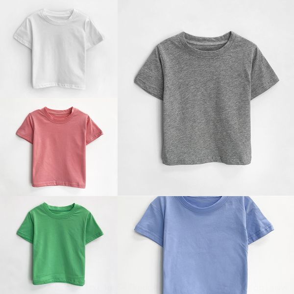 children's solid color t- t-shirt baby candy color short sleeve 2 male and female children macaron all-match base shirt top, Blue
children's solid color t- t-shirt baby candy color short sleeve 2 male and female children macaron all-match base shirt top, Blue