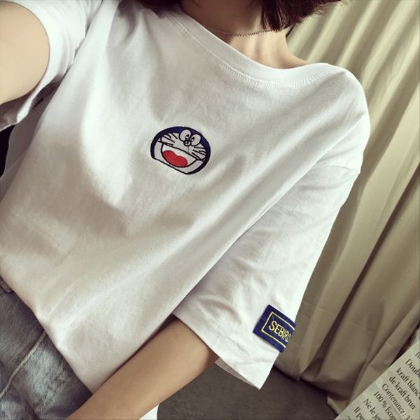 white t- shirt female 2019 loose versatile short-sleeved student base shirt inner ins fashion
white t- shirt female 2019 loose versatile short-sleeved student base shirt inner ins fashion
