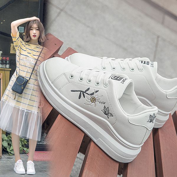 white shoes women autumn 2019 new joker korean version of spring thick soleplate shoes tide autumn women sock sneakers, Black
white shoes women autumn 2019 new joker korean version of spring thick soleplate shoes tide autumn women sock sneakers, Black