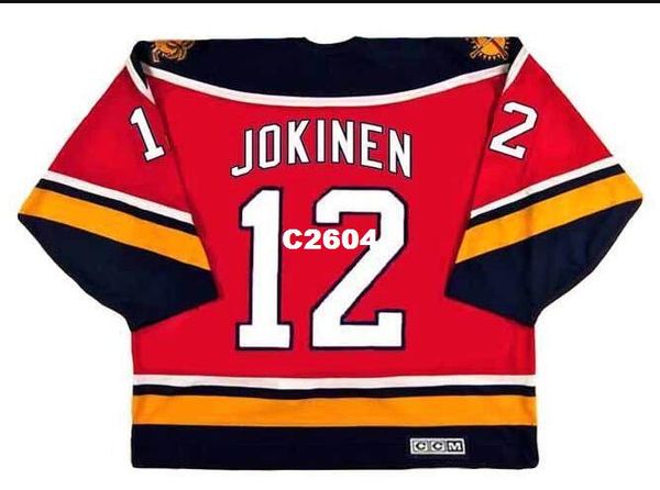 real men real full embroidery #12 olli jokinen florida 2003 ccm vintage hockey jersey or custom any name or number jersey, Black;red
real men real full embroidery #12 olli jokinen florida 2003 ccm vintage hockey jersey or custom any name or number jersey, Black;red
