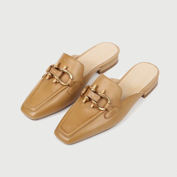 2020 new women slippers genuine leather low square heels square toe shoes woman summer rome casual party basic shoes, Black
2020 new women slippers genuine leather low square heels square toe shoes woman summer rome casual party basic shoes, Black