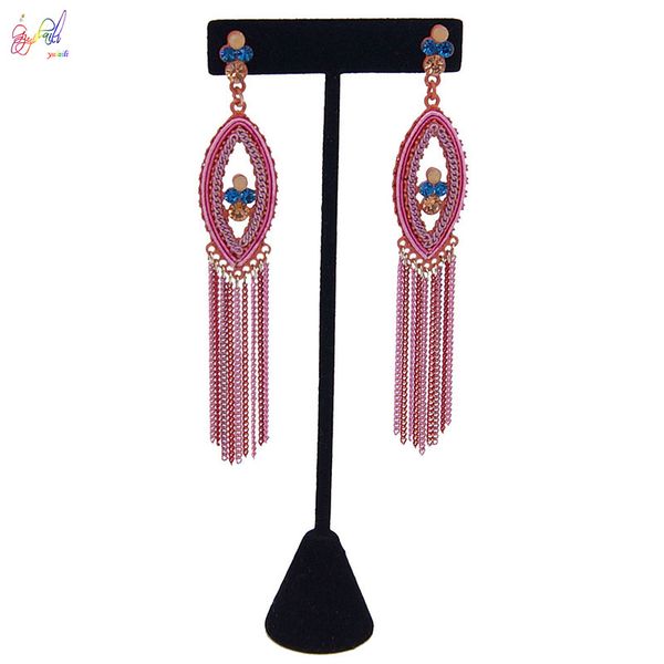 yulaili fashion drop earrings personality geometric hand-made dangle long tassels exquisite earring wholesale ing, Silver
yulaili fashion drop earrings personality geometric hand-made dangle long tassels exquisite earring wholesale ing, Silver
