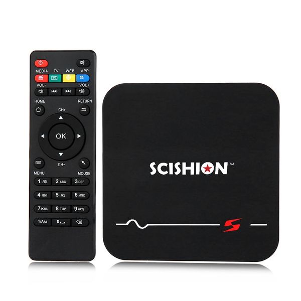 МОДЕЛЬ SCISHION S RK3229 4K TV Box 2 ГБ 16 ГБ Smart Media Player для Android 8.1
МОДЕЛЬ SCISHION S RK3229 4K TV Box 2 ГБ 16 ГБ Smart Media Player для Android 8.1