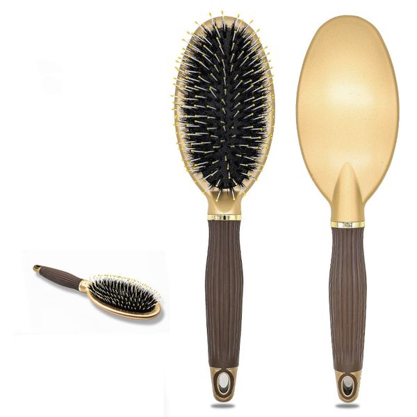 nylon & bristle air cushion comb scalp massager wet curly hair brush fluffy hair curling hairbrush paddle detangling brush 1257, Silver
nylon & bristle air cushion comb scalp massager wet curly hair brush fluffy hair curling hairbrush paddle detangling brush 1257, Silver