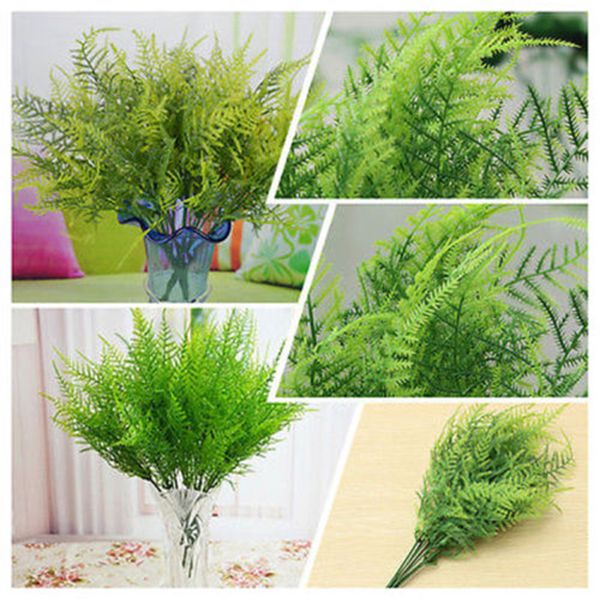 plastic green plants 7 stems artificial asparagus fern grass bushes flower home office deor decorative plant f
plastic green plants 7 stems artificial asparagus fern grass bushes flower home office deor decorative plant f