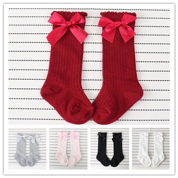 baby kids cotton long socks spring knee-high stockings girls bow strips mid-calf length sock solid color in tube socks hosiery 2020 e3602, Pink;yellow
baby kids cotton long socks spring knee-high stockings girls bow strips mid-calf length sock solid color in tube socks hosiery 2020 e3602, Pink;yellow