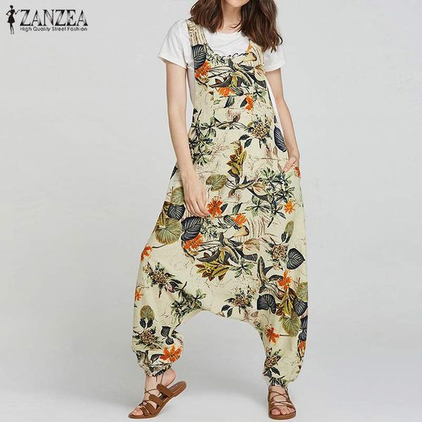 plus size linen overalls women's drop-crotch jumpsuits zanzea 2020 summer tank rompers vintage print pant combinaison femme 5xl, Black;white
plus size linen overalls women's drop-crotch jumpsuits zanzea 2020 summer tank rompers vintage print pant combinaison femme 5xl, Black;white