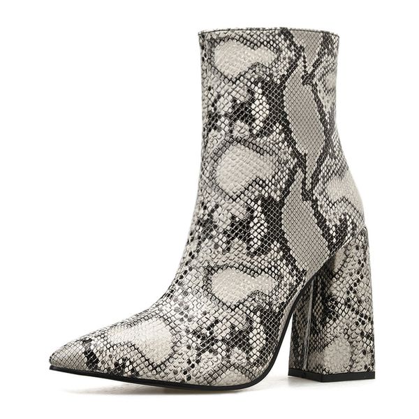 mwctdu snake print high heel boots women animal print ankle boots for women thick heel zipper winter shoes, Black
mwctdu snake print high heel boots women animal print ankle boots for women thick heel zipper winter shoes, Black