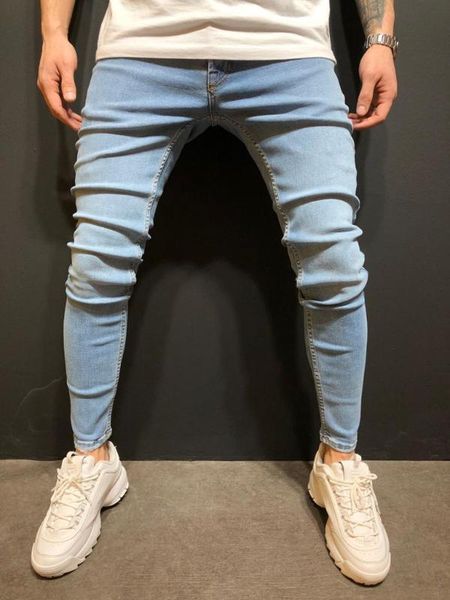 ice blue slim fit basic men's jeans
ice blue slim fit basic men's jeans