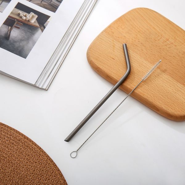 straws set with cleaner brush environmentally friendly titanium bend straight straw for kitchen outdoor camping drinking
straws set with cleaner brush environmentally friendly titanium bend straight straw for kitchen outdoor camping drinking