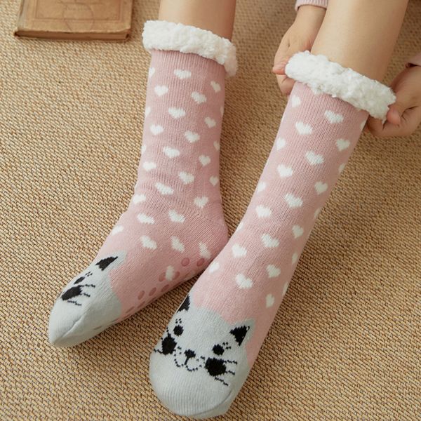 women extra-warm fleece indoor socks warm feet stretchy for winter home christmas fo sale, Black
women extra-warm fleece indoor socks warm feet stretchy for winter home christmas fo sale, Black