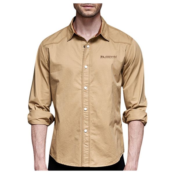 new fashion men shirts fashion men solid casual outdoor long sleeve turn-down collar shirts male men's clothing drop shipping, White;black
new fashion men shirts fashion men solid casual outdoor long sleeve turn-down collar shirts male men's clothing drop shipping, White;black