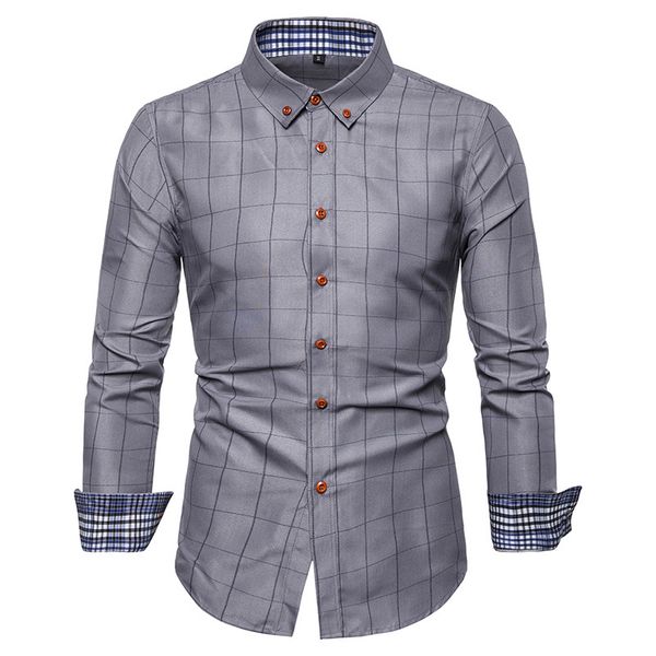plaid shirts men 2019 new fashion cotton long sleeved summer casual men shirt camisa masculina mens dress shirts, White;black
plaid shirts men 2019 new fashion cotton long sleeved summer casual men shirt camisa masculina mens dress shirts, White;black
