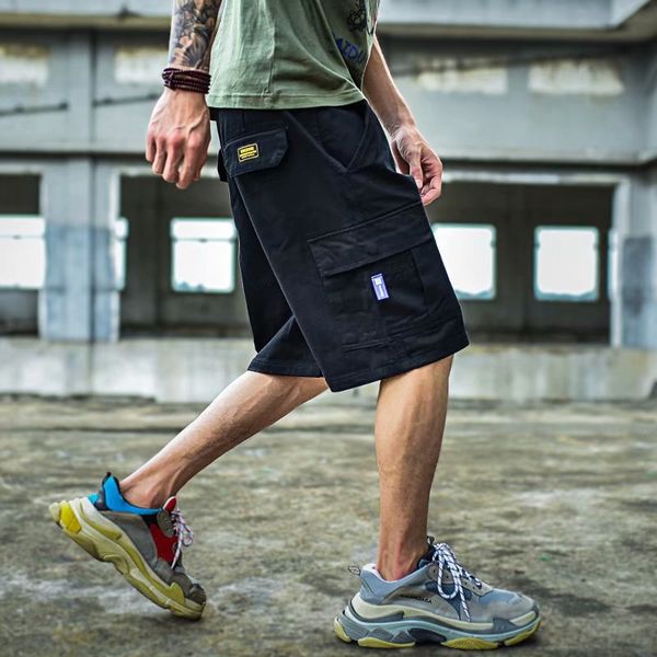 brand men multi-pocket cargo shorts summer male fashion streetwear joggers shorts men's hip hop casual short, White;black
brand men multi-pocket cargo shorts summer male fashion streetwear joggers shorts men's hip hop casual short, White;black