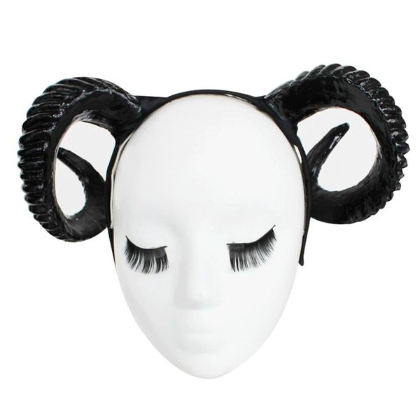 gothic sheep horn headdress headband horror devil horns hairband halloween black vintage retro hair accessory role playing prop
gothic sheep horn headdress headband horror devil horns hairband halloween black vintage retro hair accessory role playing prop