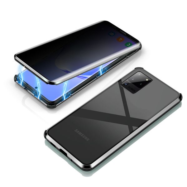 shockproof anti-spy anti-peeping privacy protection magnetic adsorption full tempered glass case for samsung galaxy s20 ultra s20 plus
shockproof anti-spy anti-peeping privacy protection magnetic adsorption full tempered glass case for samsung galaxy s20 ultra s20 plus