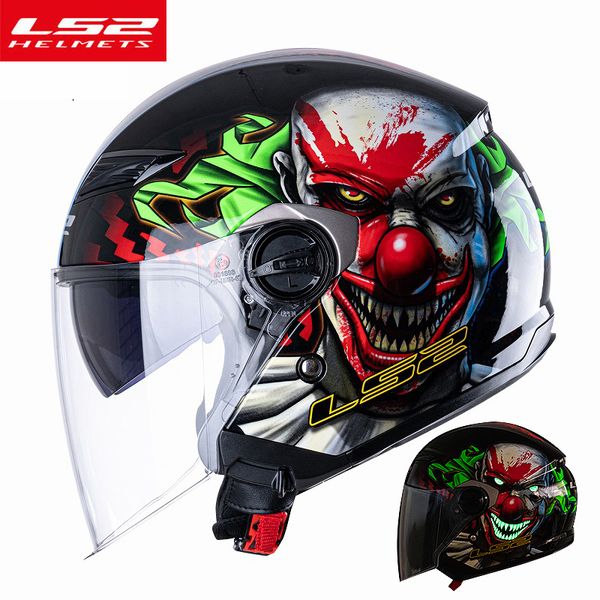 ls2 of569 retro open face motorcycel helmet vintage man woman casco moto scooter capacete cascos para moto double lens
ls2 of569 retro open face motorcycel helmet vintage man woman casco moto scooter capacete cascos para moto double lens