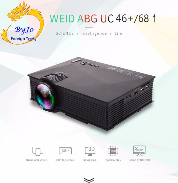unic uc68 1800 lums or uc46+ 1200 lums mini led projector air sharing home theater projector full hd 1080p video projector hdmi proyector
unic uc68 1800 lums or uc46+ 1200 lums mini led projector air sharing home theater projector full hd 1080p video projector hdmi proyector