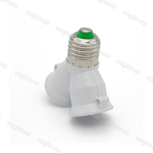 E27 To E27 Led Bulbs Lamp Holder Converter Bulb Lamp Light Socket Adapter Splitter Converter Screw Induction Lamp Holder Dhl