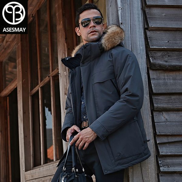 new arrival men winter coat down jacket warm parkas fur hooded long white duck down male brand coats tracksuits snow outerwear, Black
new arrival men winter coat down jacket warm parkas fur hooded long white duck down male brand coats tracksuits snow outerwear, Black