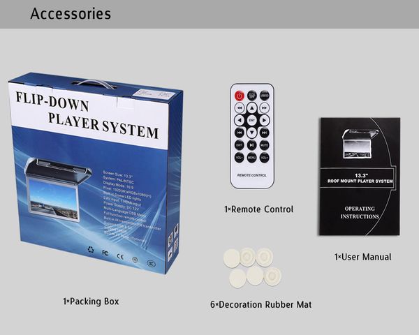 cemicen 13.3 inch car ceiling flip down roof mount monitor with full 1920*1080 screen mp5 player hdmi usb sd ir fm transmitter
cemicen 13.3 inch car ceiling flip down roof mount monitor with full 1920*1080 screen mp5 player hdmi usb sd ir fm transmitter